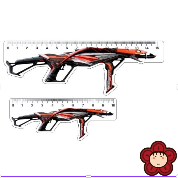 FF ไม้บรรทัดนักเรียน รุ่น 10CM - 15CM-