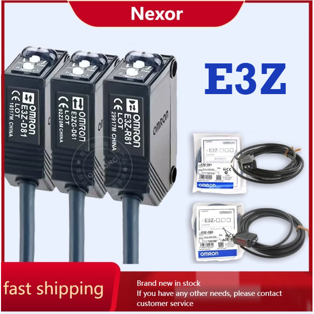 Omron Photoelectric Switch E3Z-D61 E3Z-R61 E3Z-D81 E3Z-D82 E3Z-R61 E3Z-R81 E3Z-T61 E3Z-T81Z-T61 E3Z-