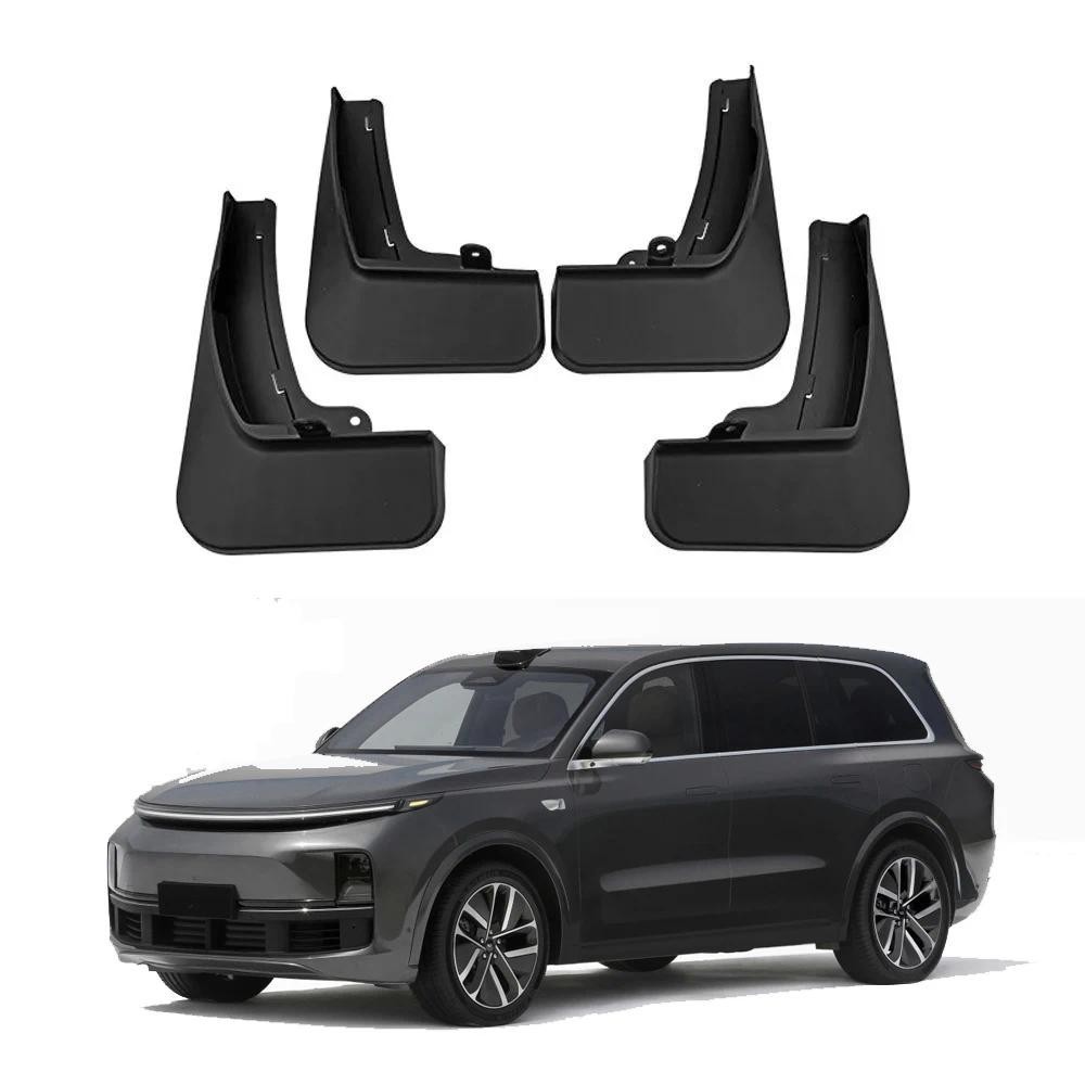 สําหรับ Li Auto Lixiang L9 2022 2023 รถด้านหน้าและด้านหลังป้องกันล้อ Mudguard Original ดัดแปลงยาง Fe