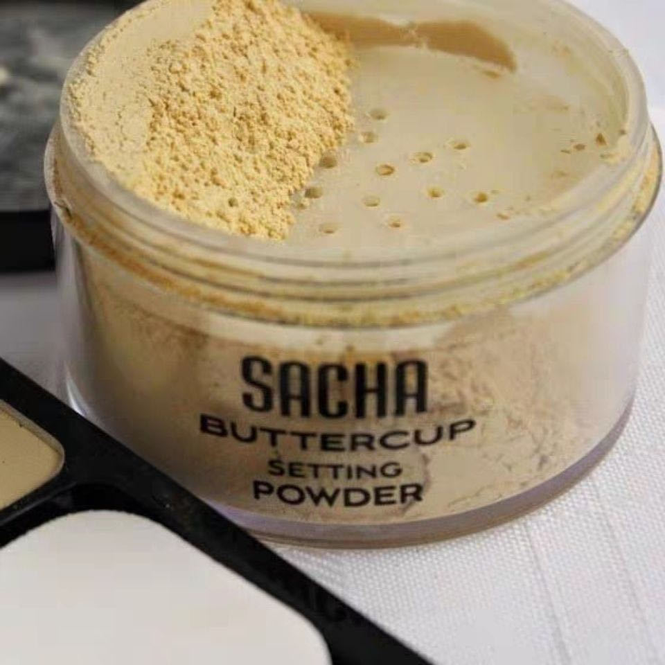 [ขายดี] SACHA Buttercup Setting Powder Good Makeup Setting Powder Loose Powder Loose Powder 3.8