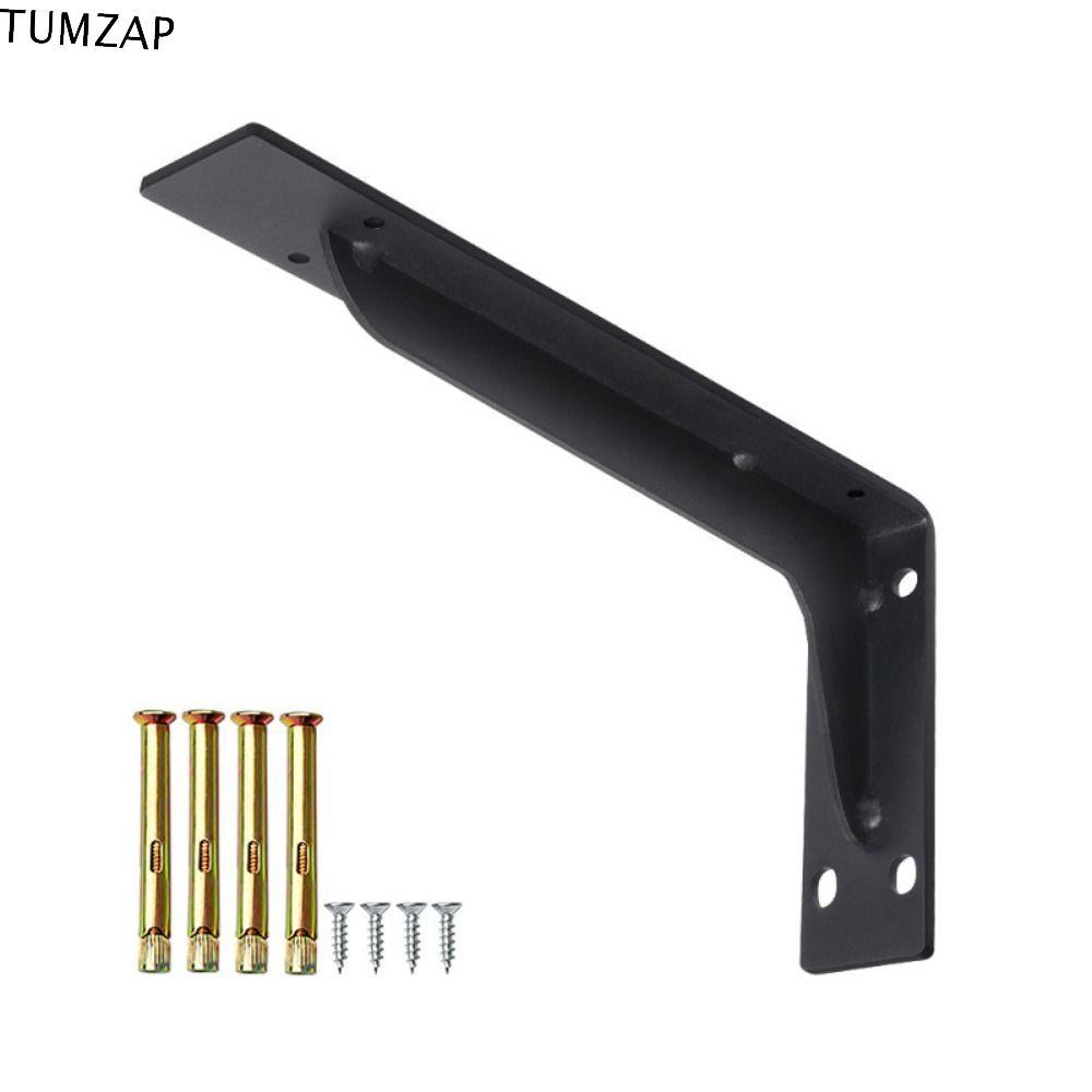 TUMZAP ขายึดชั้นวางขาตั้งกล้อง,รูปตัว L 6-18IN ขายึดชั้นวางลอย, ชั้นวางรองรับโลหะ Thicken Heavy Duty