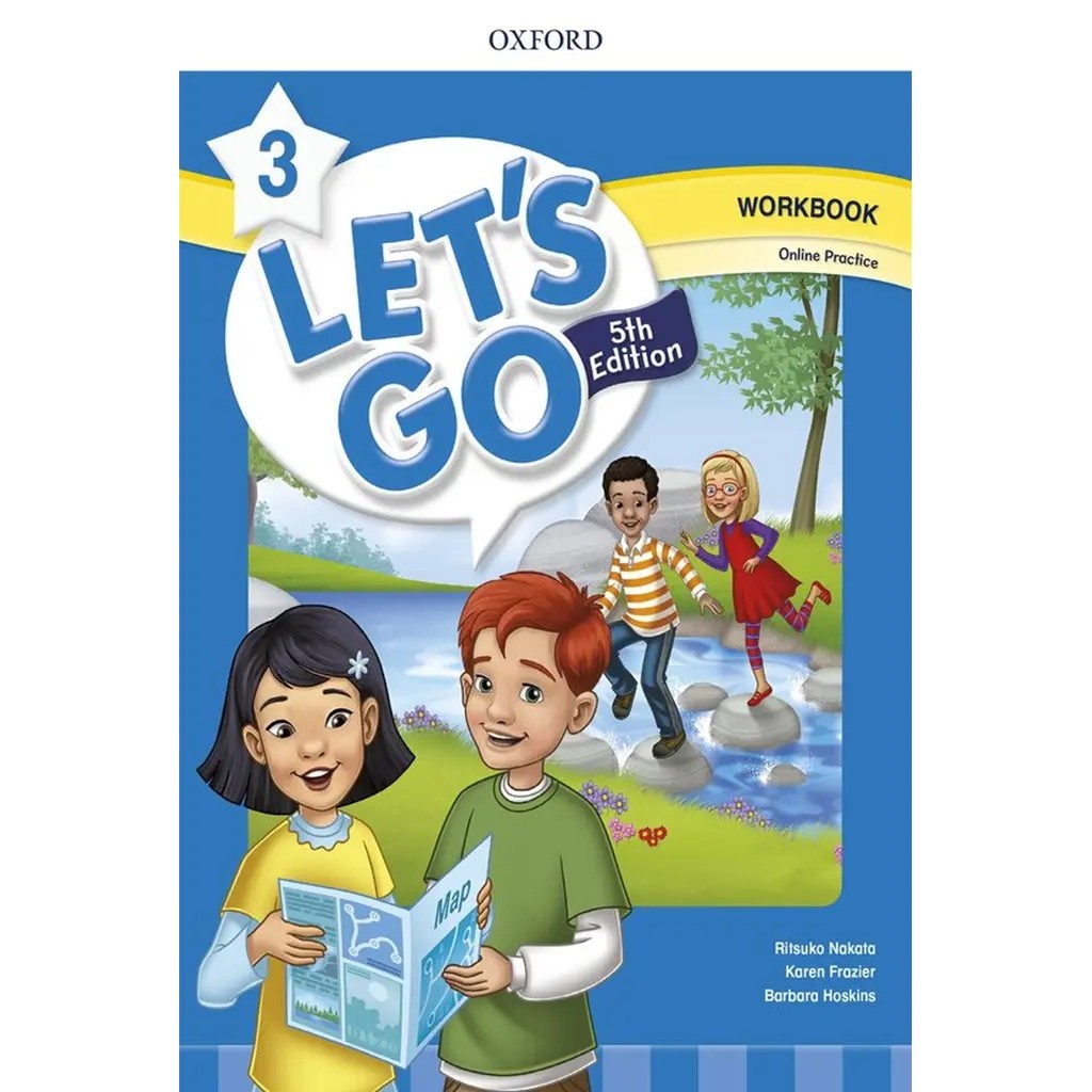 Bundanjai (หนังสือ) Let's Go 5th ED 3 : Workbook with Online Practice (P)