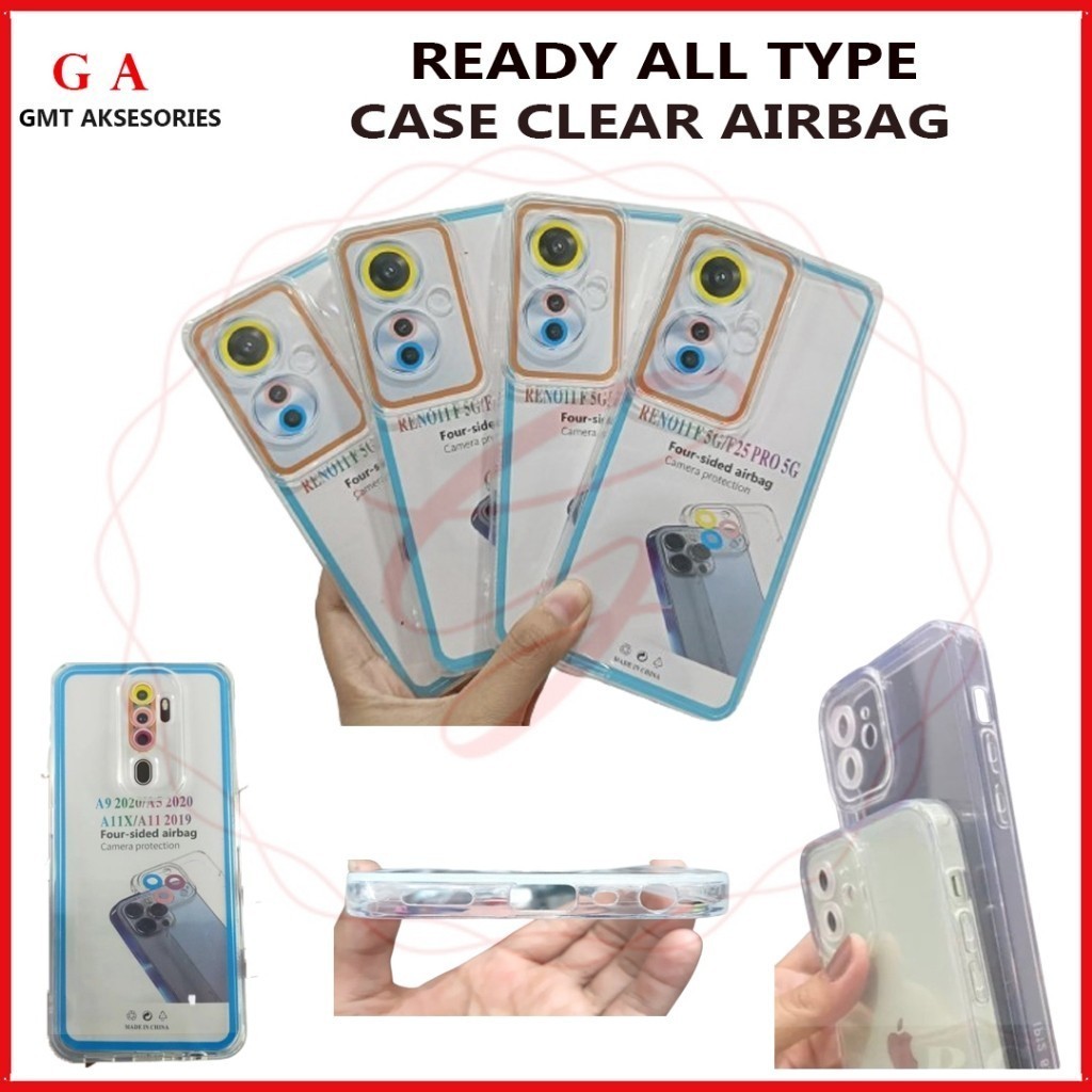 CASE CLEAR AIRBAG VIVO V17 PRO V21 5G V23 5G V23E V25 5G V25E V25 PRO V27 5G ~ GMC