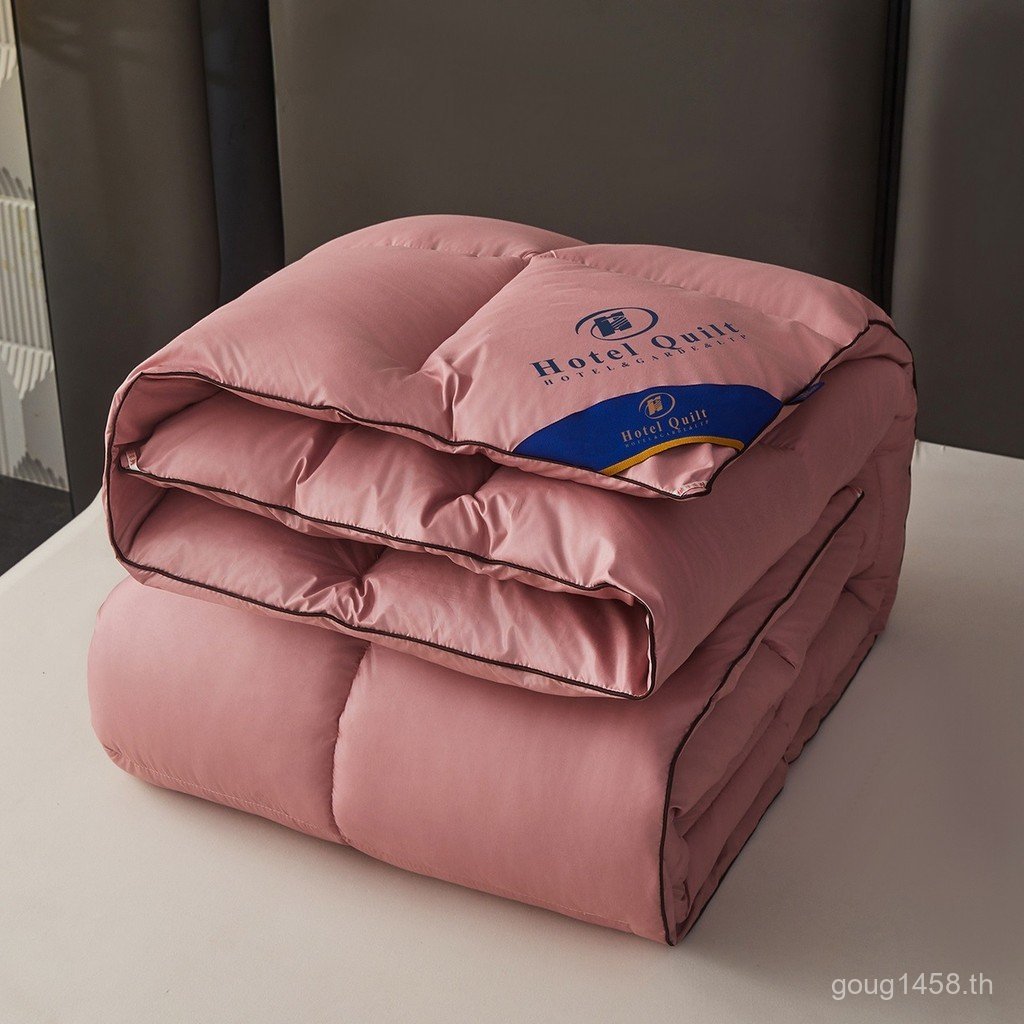 Winter Feather Core 2026 Quilt Quilt Quilt Quilt Velvet Feather หนากํามะหยี่โรงแรมสไตล์เดียวกัน JTSN