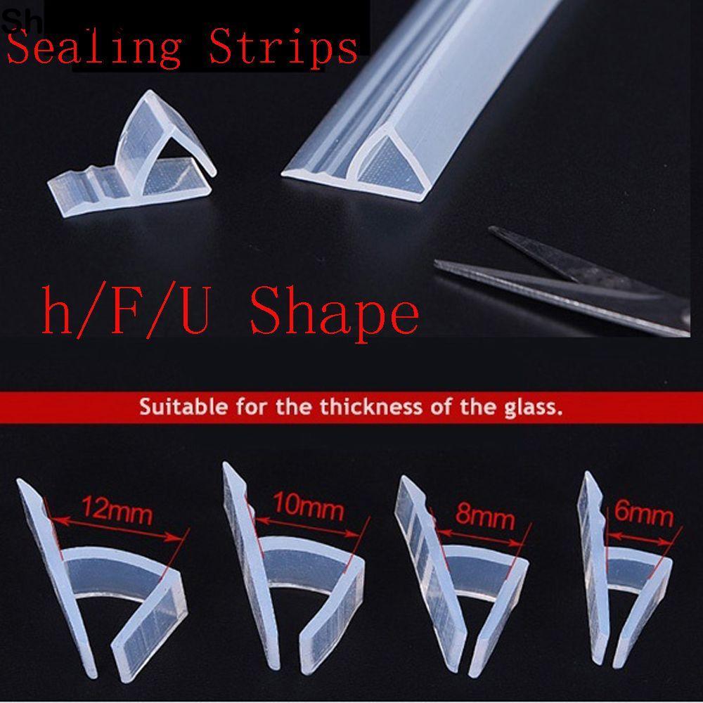 SHOOHOO 1M 6-12 มม.FU h Shape Sealing Strips Home & Living Bath Screen Window Seal
