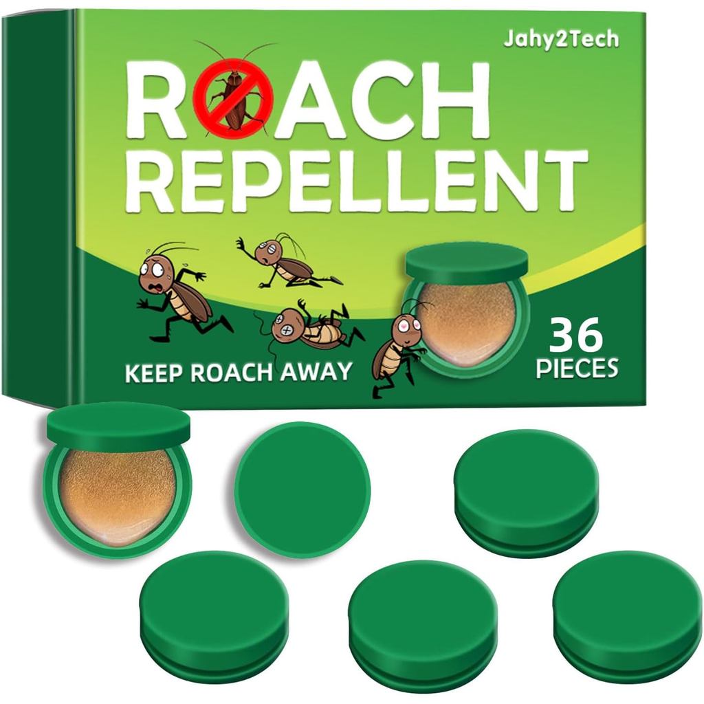 36 ชิ้นแมลงสาบ Rach Traps บ้านในร่มสําหรับแมลงสาบขนาดเล็กขนาดใหญ่กลางแจ้งใช้, กับดักแมลงสาบกําจัด Ro