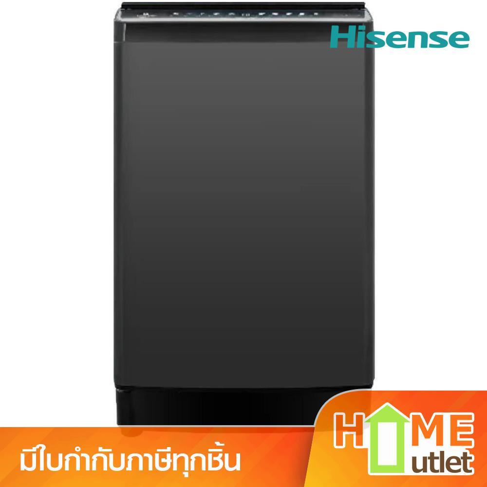 HISENSE เครื่องซักผ้าฝาบน  14 กก. สีดำ รุ่น WTJH1413UB (25223)