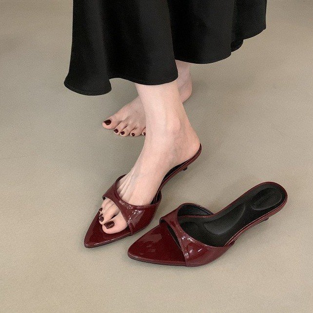 รองเท้าส้นสูงสไตล์.krish.fashionสำหรับสุภาพสตรี