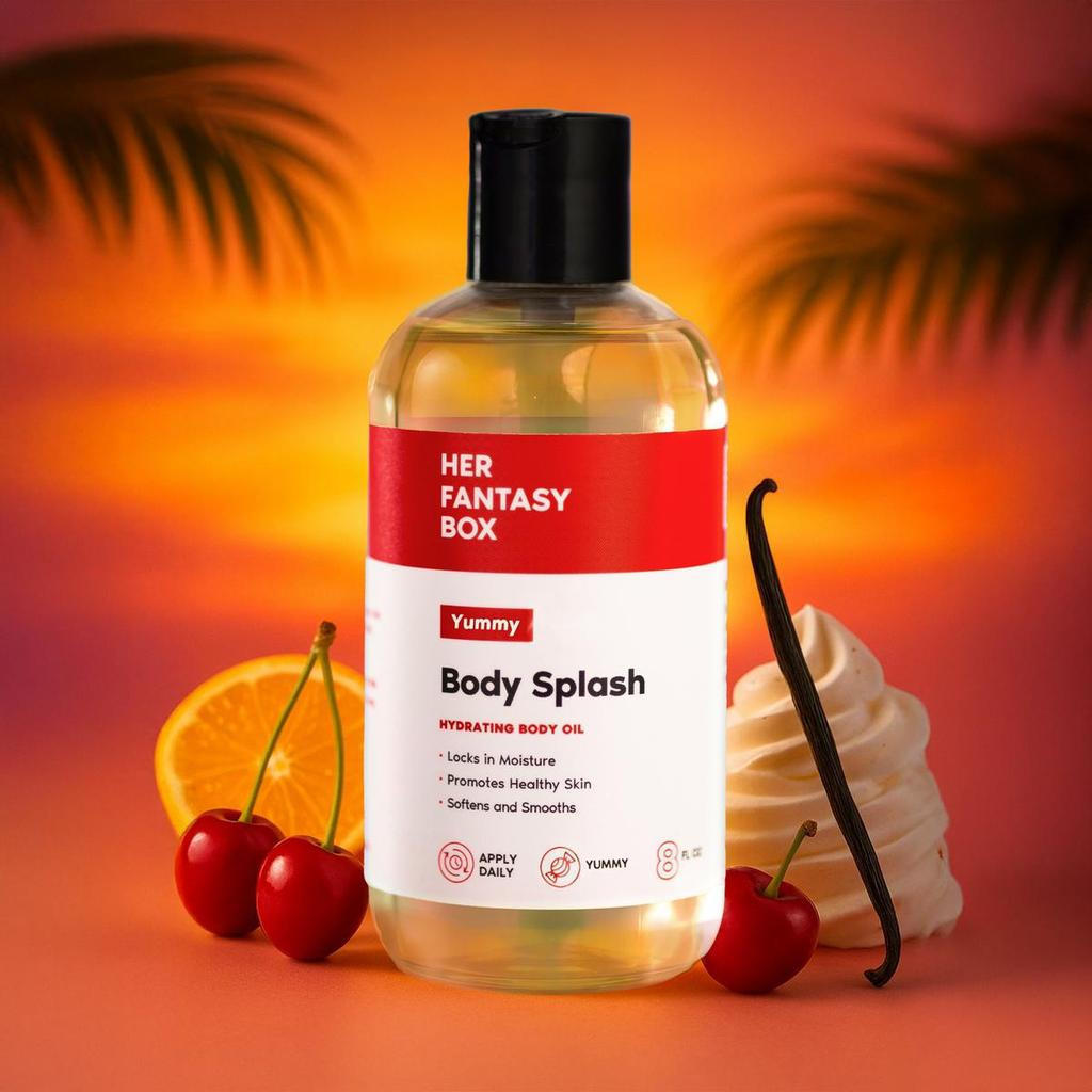 Body Splash - Skin Smoothing Body Oil(เลือกกลิ่นหอมของคุณ)!
