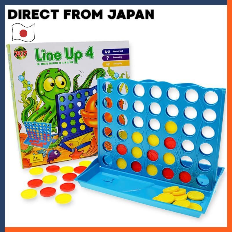 Connect 4 3D Puzzle Board Game Educational Strategy Toy