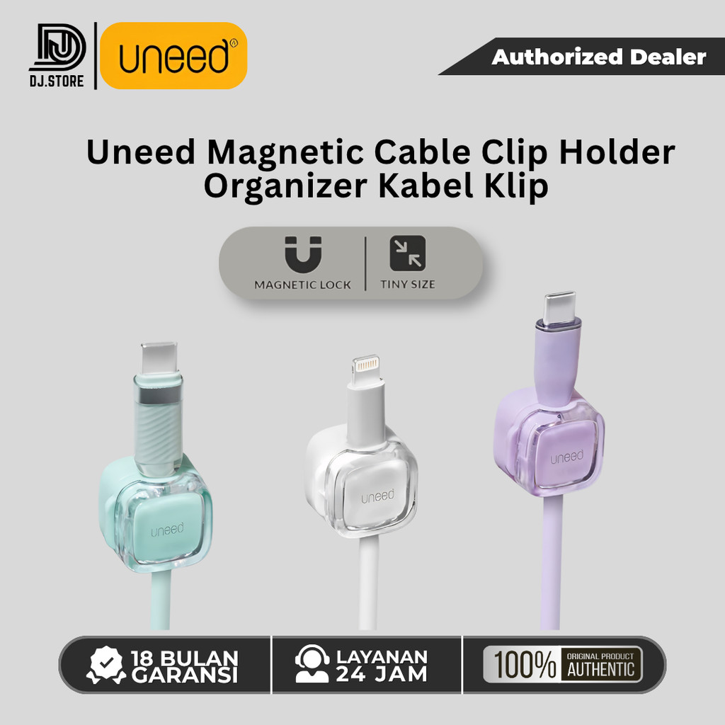 Uneed Magnetic Cable Clip Holder Organizer Cable Clip - UCO204|| ร้านค้าอุปกรณ์ดีเจ