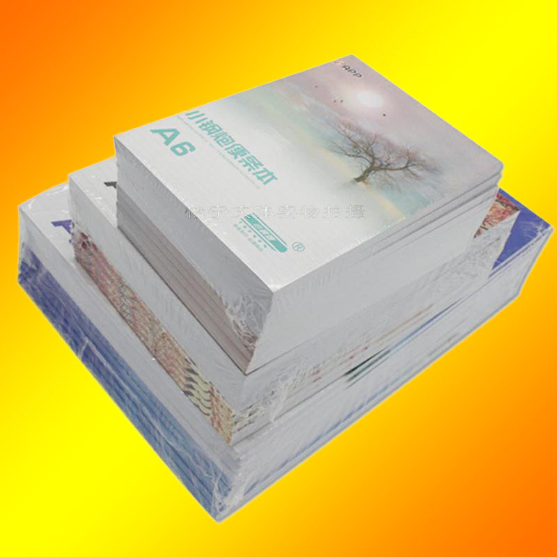 หนาเหล็กขนาดเล็ก Cannon หมายเหตุกระดาษ A6/A5/A4 Notepad เปล่า Notepad Notepad Letterpad สมุดภาพ