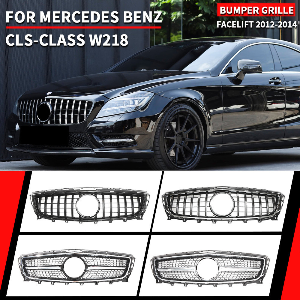 สําหรับ Mercedes Benz CLS-Class W218 X218 C218 2012-2014 CLS350 CLS500 CLS550 Glossy Black Diamonds 