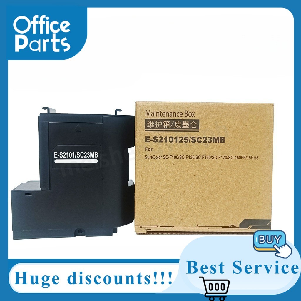 C13S210125 SC23MB S2101 F170 F160 F150 ถังหมึกเสียบํารุงรักษากล่องสําหรับ Epson SC-F150 SC-F100 SC-F
