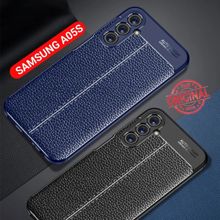CASE SAMSUNG A05 / A05S AUTOFOCUS SILICON CARBON LEATHER CASE