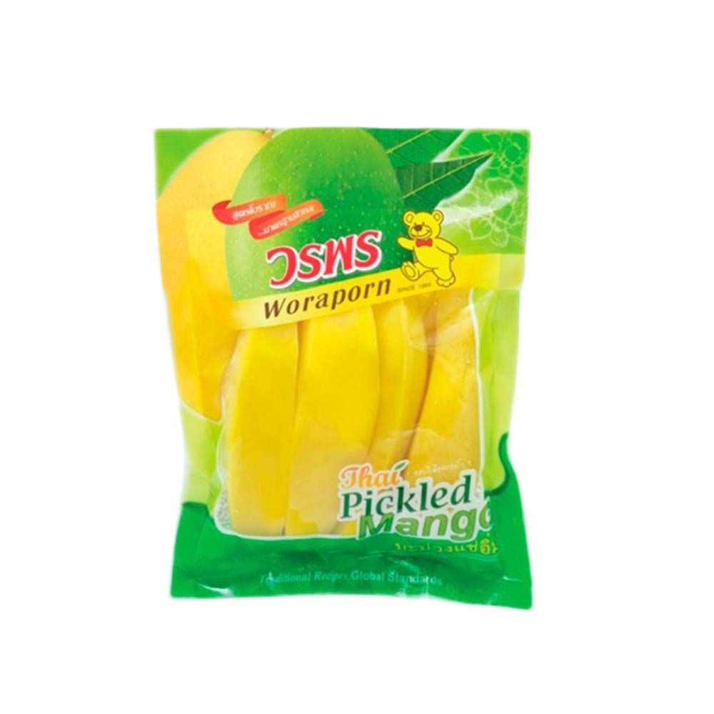 [สินค้าส่งด่วน] วรพร มะม่วงแช่อิ่ม 150 กรัม WORAPORN THAI PICKLED MANGO 150 G ราคาถูก Shopee Lazada