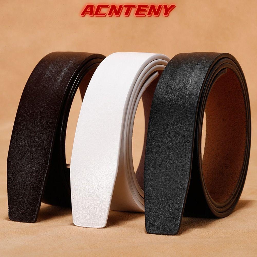 ACTENY เข็มขัดหนังแท้ cowhide กว้าง 3.5 ซม.