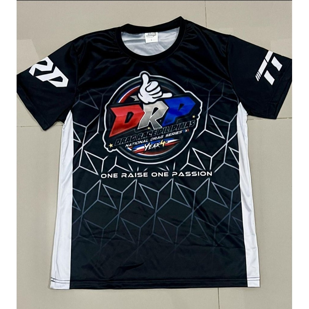 [แห้งเร็ว] T TSHIRT TRC Racing Full Sublimation Printing Dry Mens Sports Running Golf Training Quick