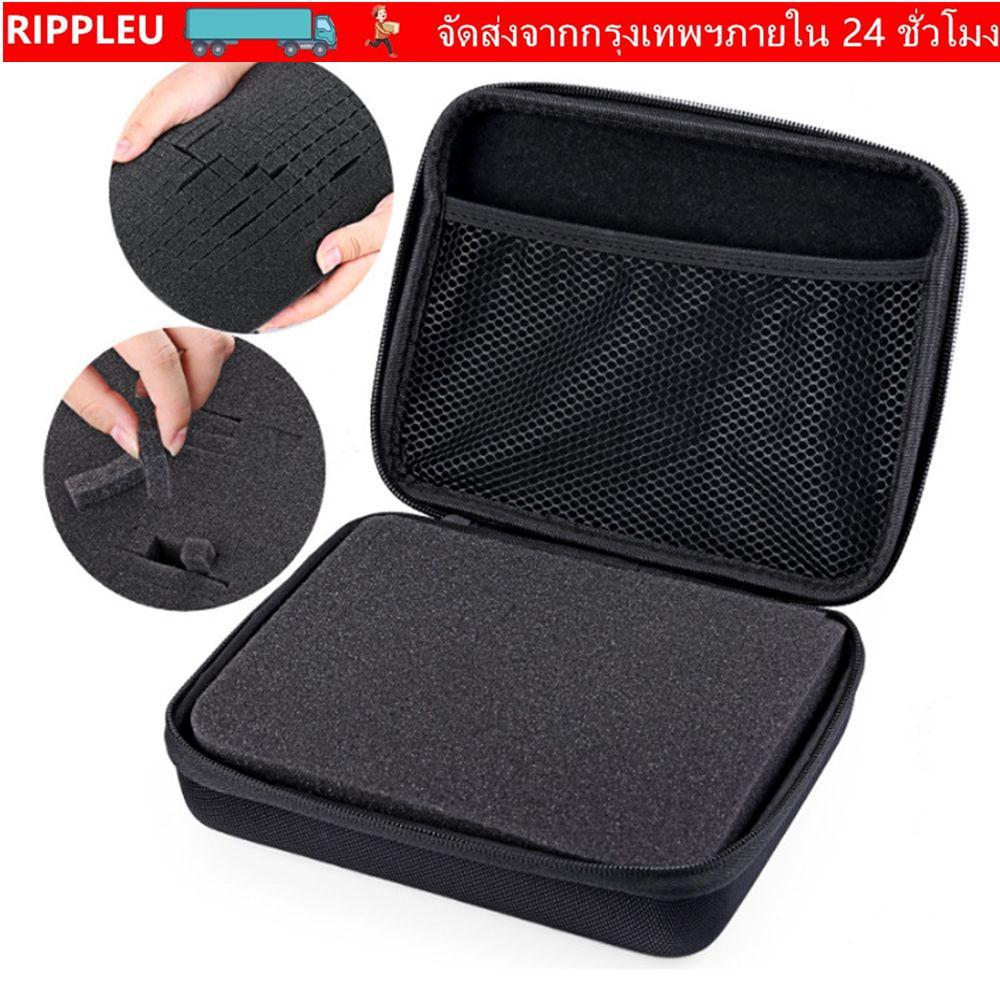 RIPPL Storage Bag คอลเลกชันแบบพกพาโฟม Action Camera DIY สําหรับ SJCAM DJI OSMO EKEN SJCAM