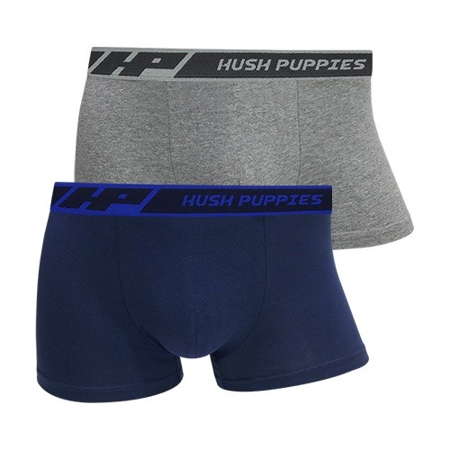 เซ็ตกางเกงในชาย Hush Puppies 2 ชิ้น ทำจากผ้าคอทตอนเอลาสแตน รหัส HMX157808
