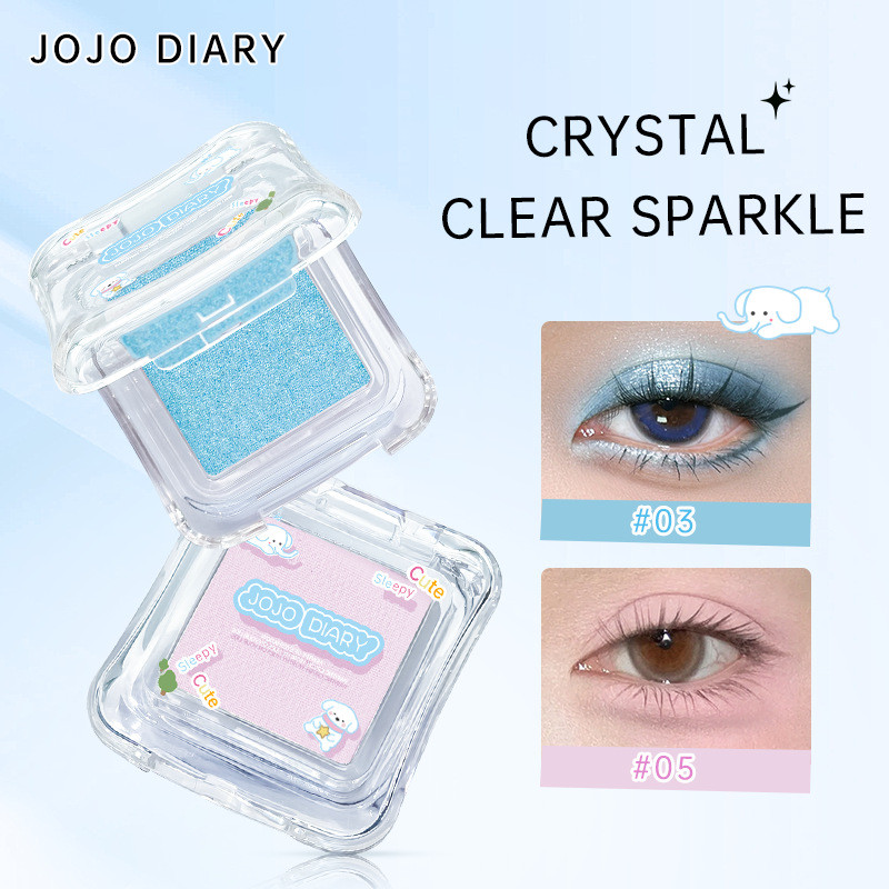 JOJO DIARY Monochrome Eyeshadow Palette Delicate Pearlescent Eyeshadow Highlighter Powder