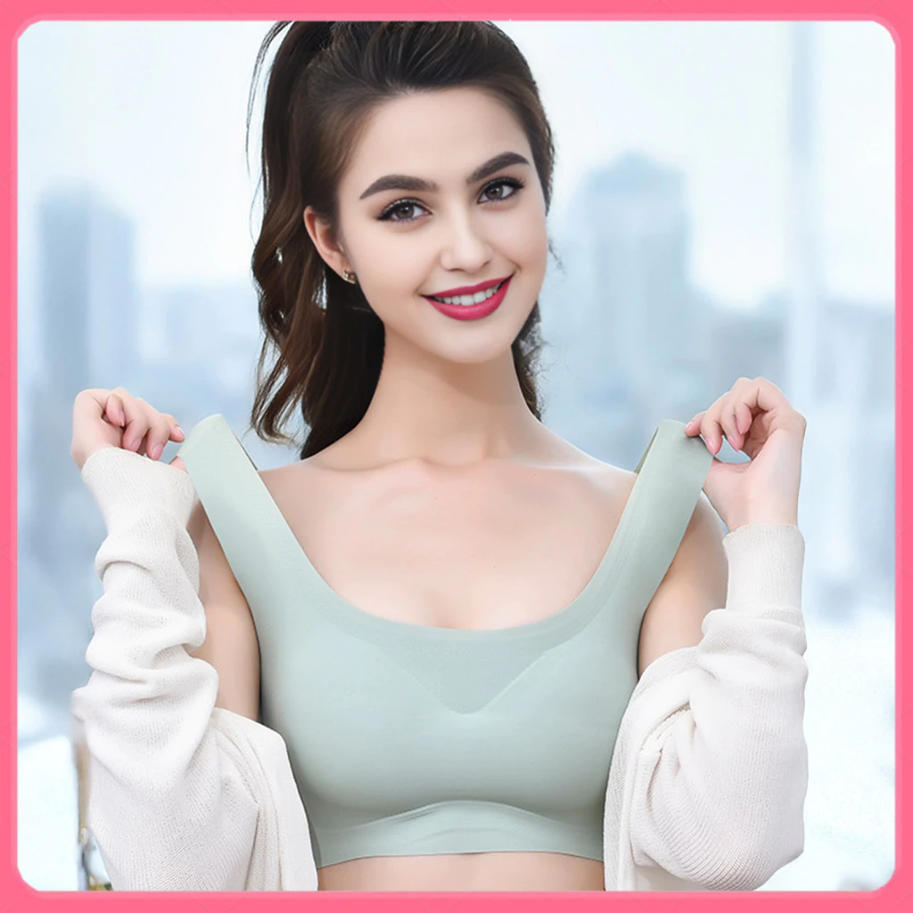 BUBUE บราสปอร์ตไร้โครง เสริมฟองน้ำถอดได้