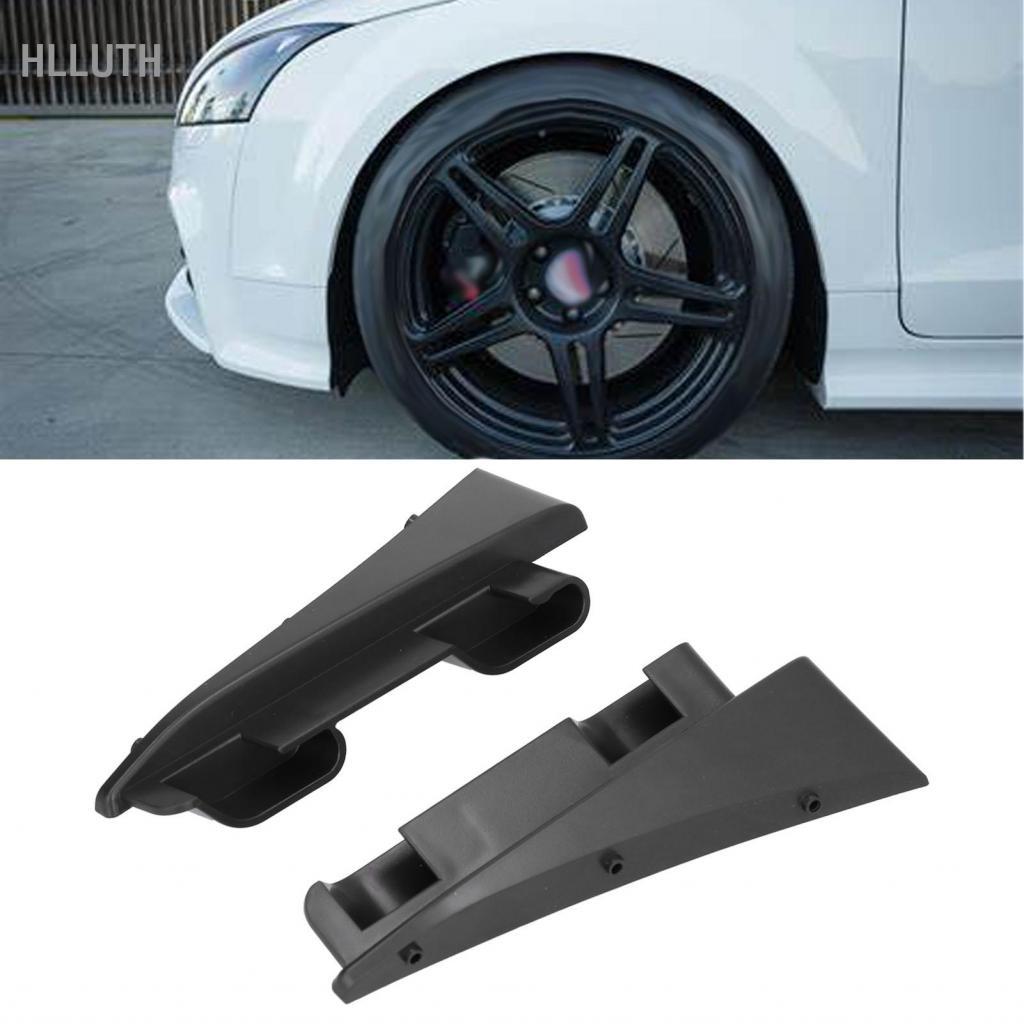 Hlluth Hlluth 2pcs รถพัสดุด้านหลังชั้นวาง CPillar ด้านข้างวงเล็บชุดซ่อมซับ Fit สำหรับ TTRS 8J Coupe 