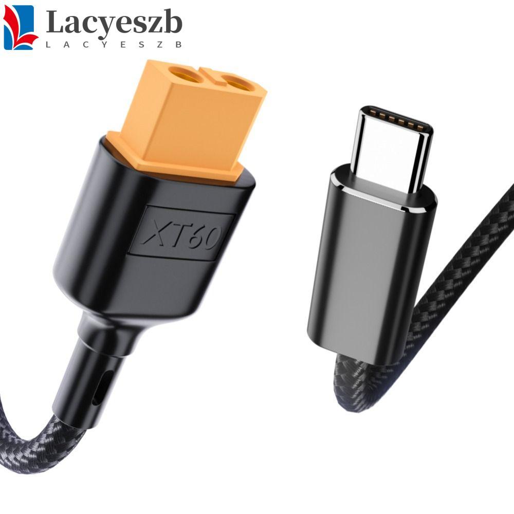 LACYESZB XT60 To Type-C Fast สายชาร์จ,อะแดปเตอร์ 100W XT60 ถึง Type-C Adapter Cable, SC100 Protocol 