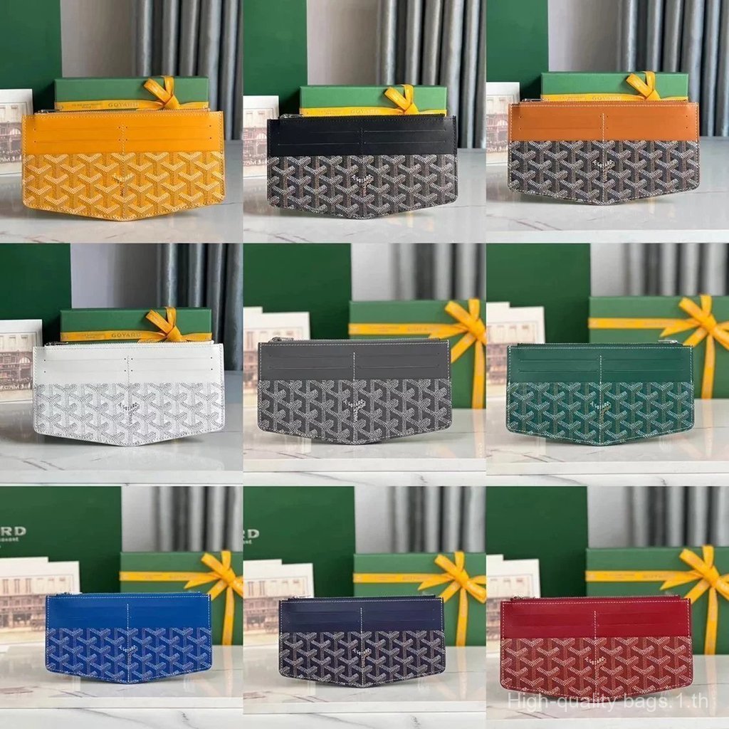 กระเป๋าสตางค์สไตล์ Goyard สำหรับทั้งผู้ชายและผู้หญิง สะดวกในการพกพาและใช้งาน