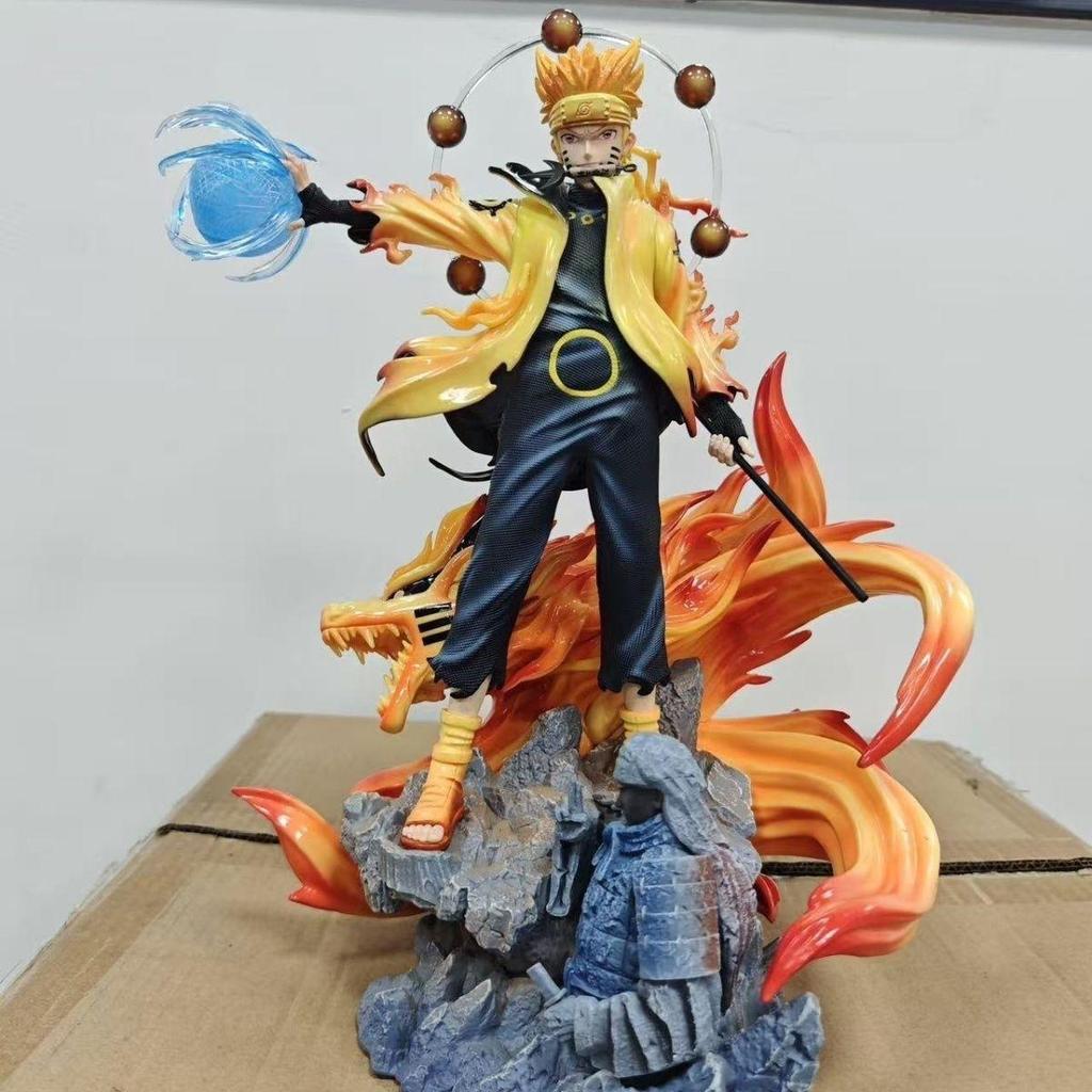 AK Naruto Sasuke Naruto Anime สินค้าอินเทรนด์เล่น GK รูปตารางตกแต่งผลิตภัณฑ์ใหม่ 37 สูง