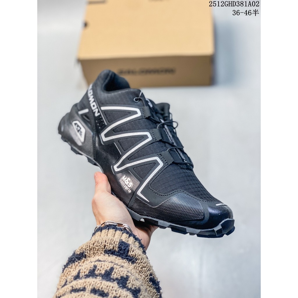 Salomon Speedcross 3 รองเท้าวิ่งกลางแจ้ง ออกแบบมาเพื่อกันน้ํา ทนทาน และมียางพื้นกันลื่น