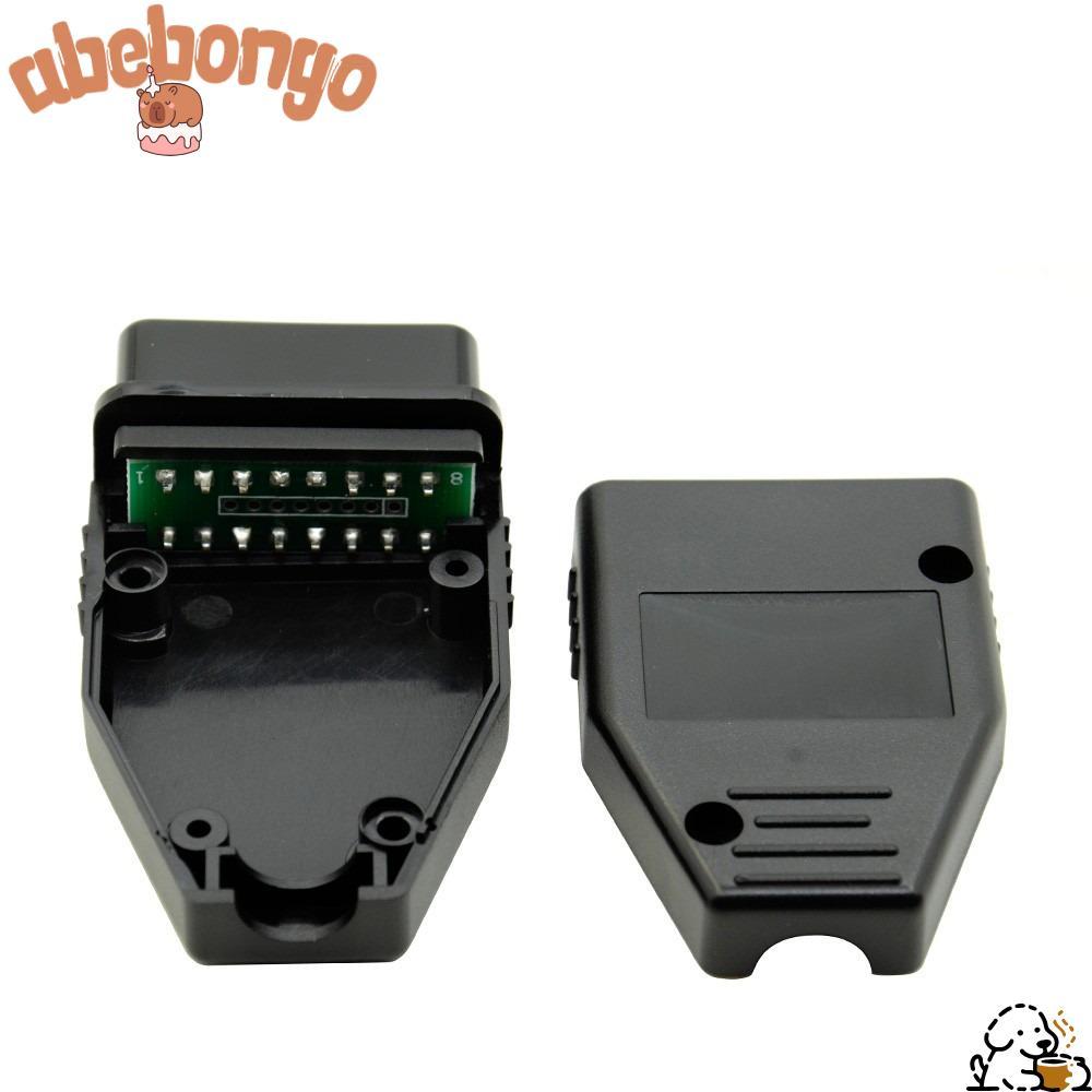 ABEBONGONY OBD2 Connector Universal Car Supplies DIY OBD ปลั๊กชาย
