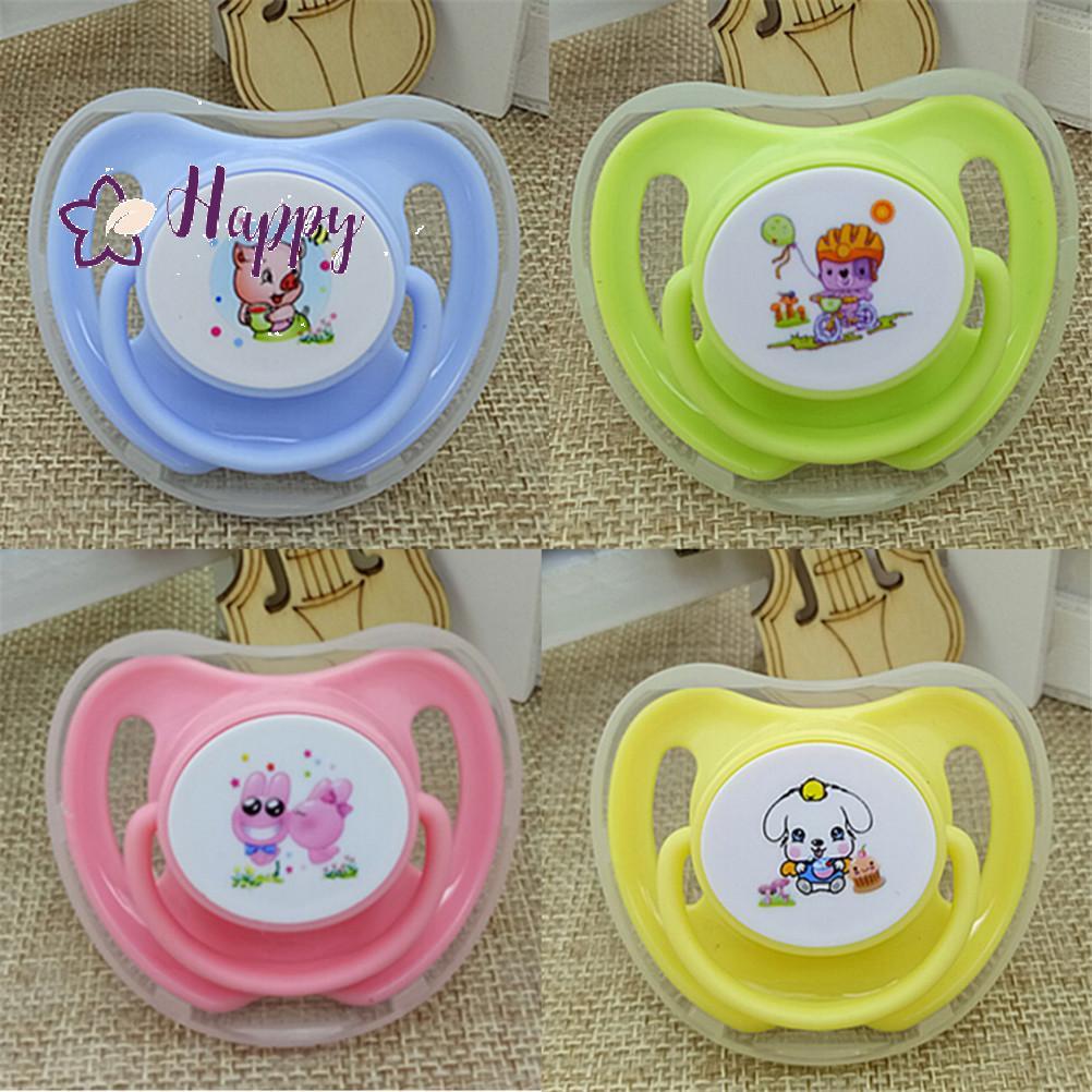 <Happybay> จุกนมหลอกสําหรับเด็กทารก Butterfly Round Pacifiers จุกนมหลอกเด็กแรกเกิดซิลิโคนลดราคา