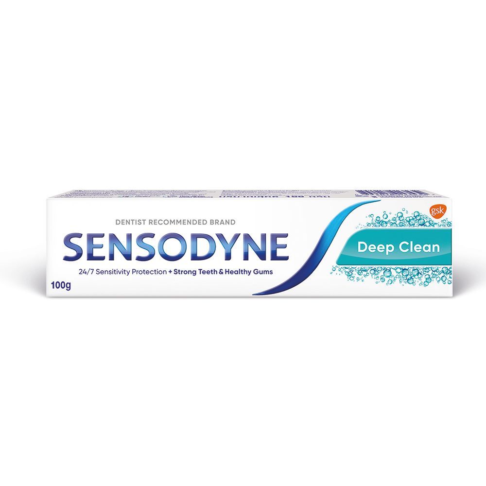 เซ็นโซดายน์ดีพ คลีน 100ก. SENSODYNE DEEP CLEAN 100G.