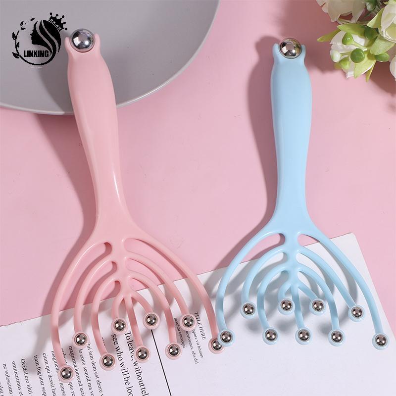 [Mini Spend 0-1.5k] 9 Claws 10 Steel Ball Head Massage Scalp Neb Portable Head Relax Tool Relaxing H