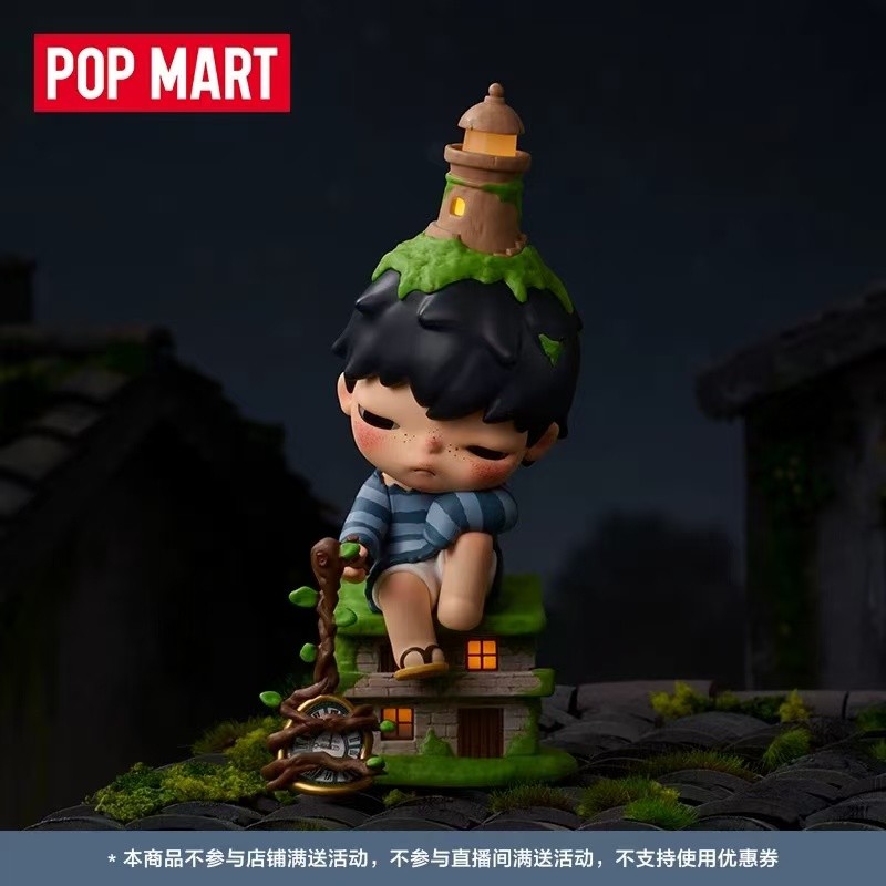 P POPMART POPMART Ono Hirono Hirono Hirono หลังจากเวลา Hand-Made แขวนการ์ดของเล่นเครื่องประดับของขวั