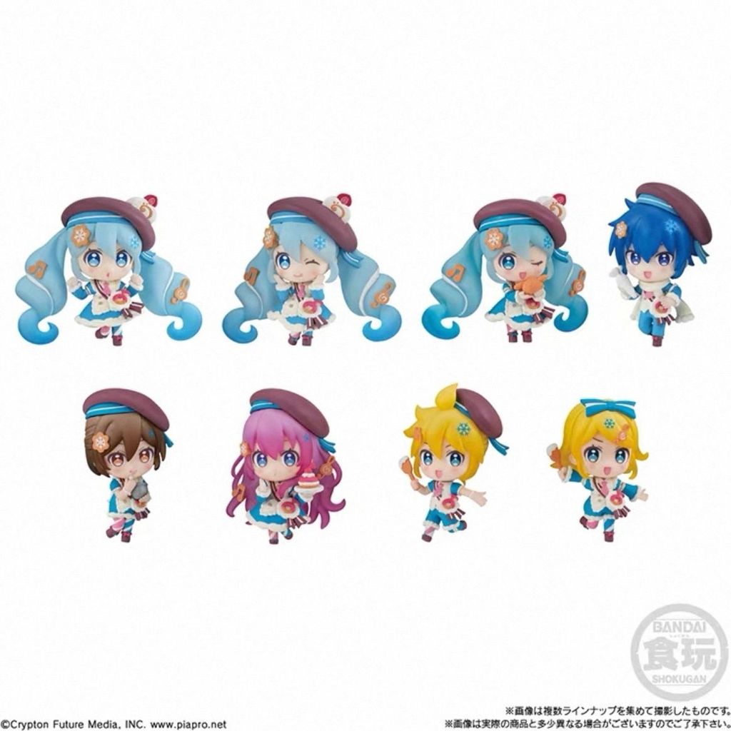 Bandai Hatsune Miku MIKU2026 แว่นตาเสียงตระเวน กล่องเสียง ไข่ ขนาดเล็ก ข้อบกพร่องอย่างเป็นทางการ อย่ารับประกัน สินค้า kaito
