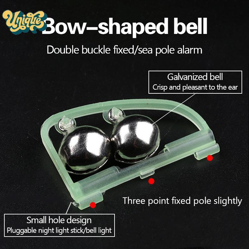 Bell Fishing Anti-Fall Anti-Fall Sea Pole โยน Rod Night Light Induction Night Fishing Rod อุปกรณ์เสร