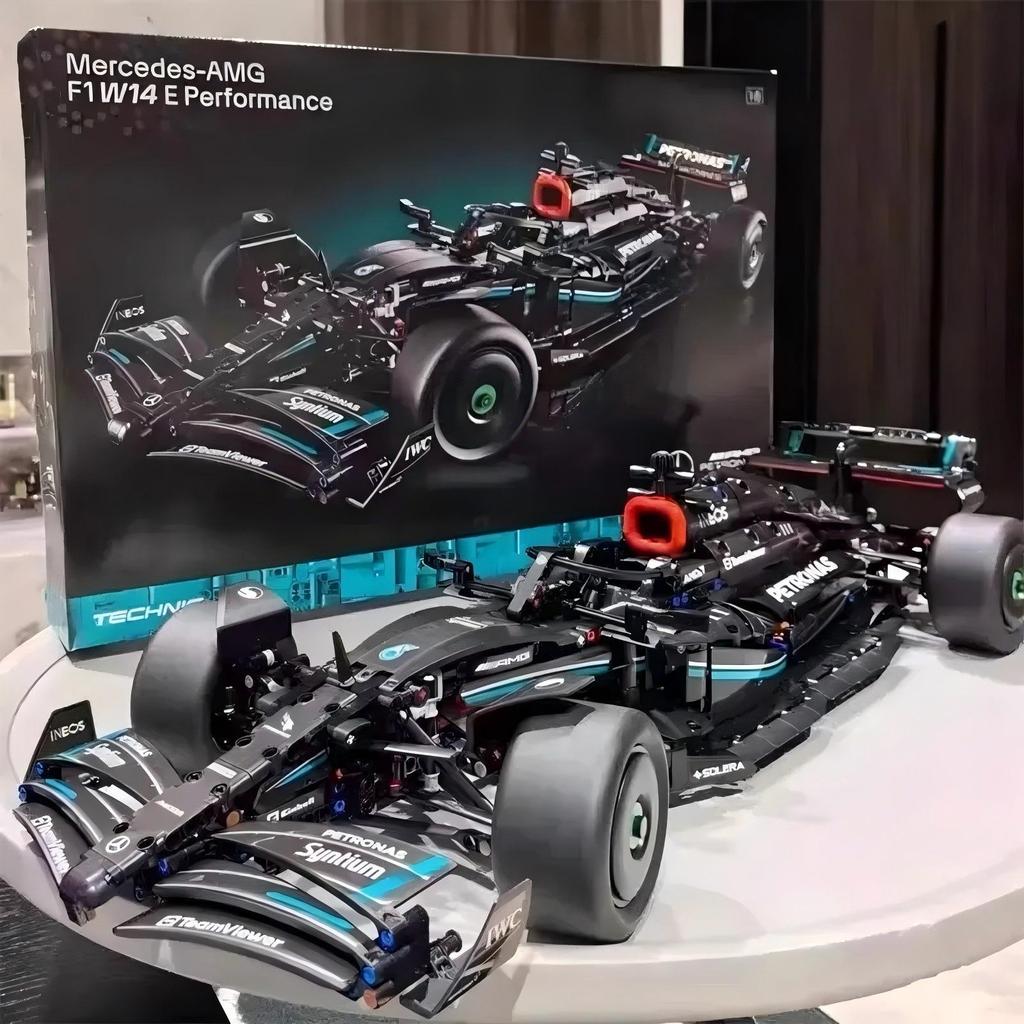 เลโก้ 42171 รถแข่งฟอร์มูล่า 1:8 Mercedes-Benz F1 ของเล่นตัวต่อที่เข้ากันได้กับต่างประเทศ