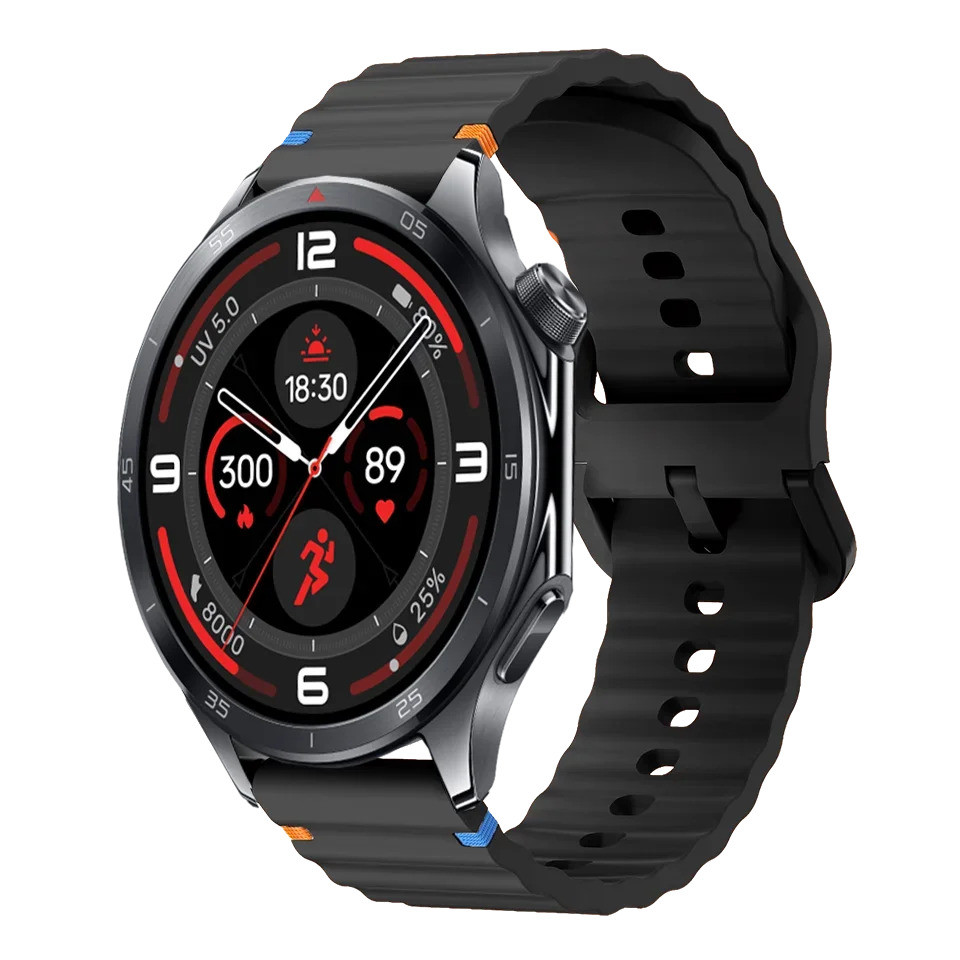 Sport Bands ใช้งานร่วมกับ Oneplus Watch 3 2R 2 1,Oppo นาฬิกา X สําหรับผู้ชายผู้หญิง,สายซิลิโคนกันน้ํ