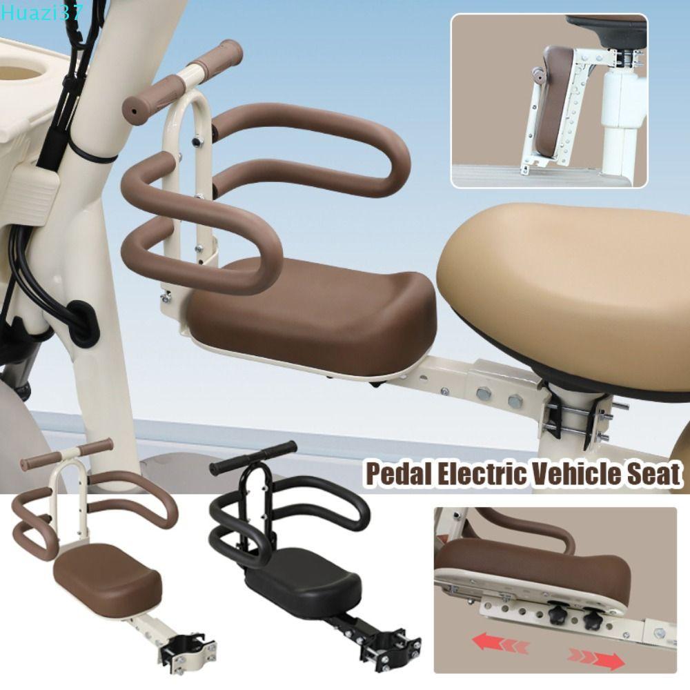 เบาะนั่งไฟฟ้าแบบพับได้สำหรับเด็ก ใช้งานได้กับรถ eléctric kick scooter และจักรยาน ออกแบบเพื่อความสะดว