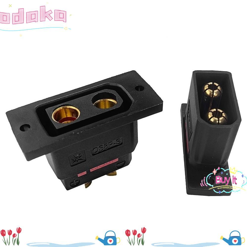 ขั้วต่อ ODAKA QS8-S, ปลั๊กแบตเตอรี่ QS8P-S ชุบทองกําลังสูง, อุปกรณ์เสริม RC สําหรับ RC รุ่นรถ