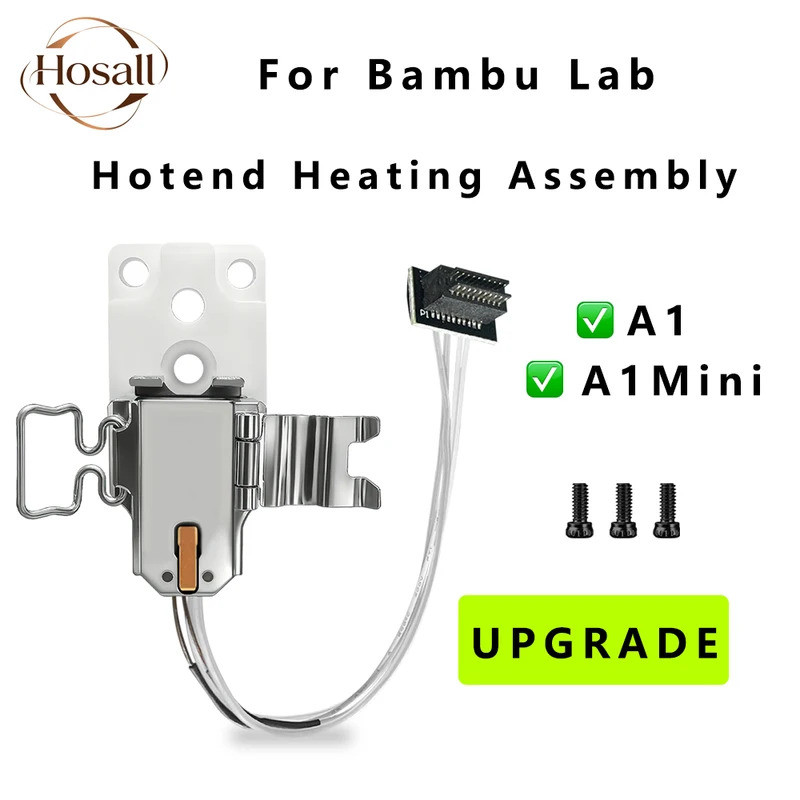 HBสําหรับBambu Lab A1 Hotendความร้อนอัพเกรดเซรามิคอัพเกรดZirconia Bulab A1 Mini Hotendชุดติดตั้งA1 อ