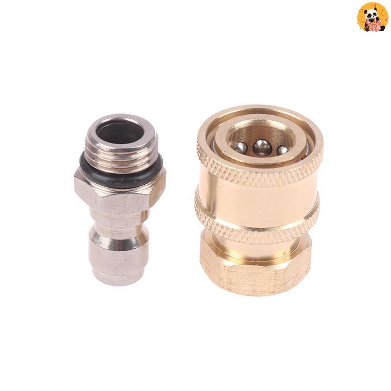 [CO] ข้อต่อเครื่องซักผ้าแรงดันสําหรับข้อต่อสวนอะไหล่ทดแทน 1/4 Qui Connector เครื่องทําความสะอาดแรงดันสูง Connector [TH]