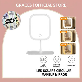 LED Makeup Mirror Dressing Table Mirror Beauty Makeup Mirror Fill Light Adjustable Cosmetics Mirror