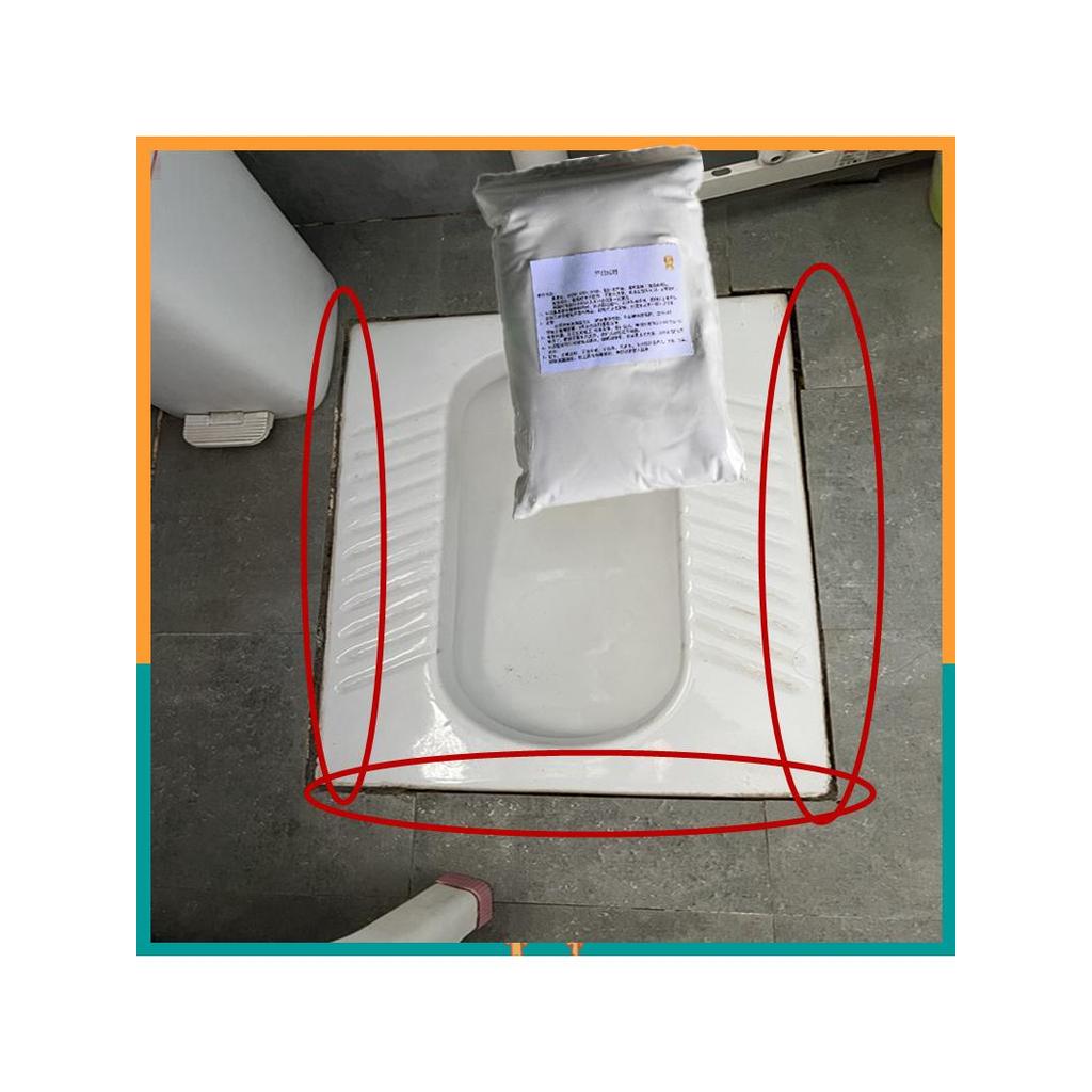 ห้องน้ํา Anti-Urine Stain พิเศษ Sealant ห้องน้ํานั่งยองรอบปัสสาวะสีเหลืองตะเข็บสีดํา Peeling Off Rep