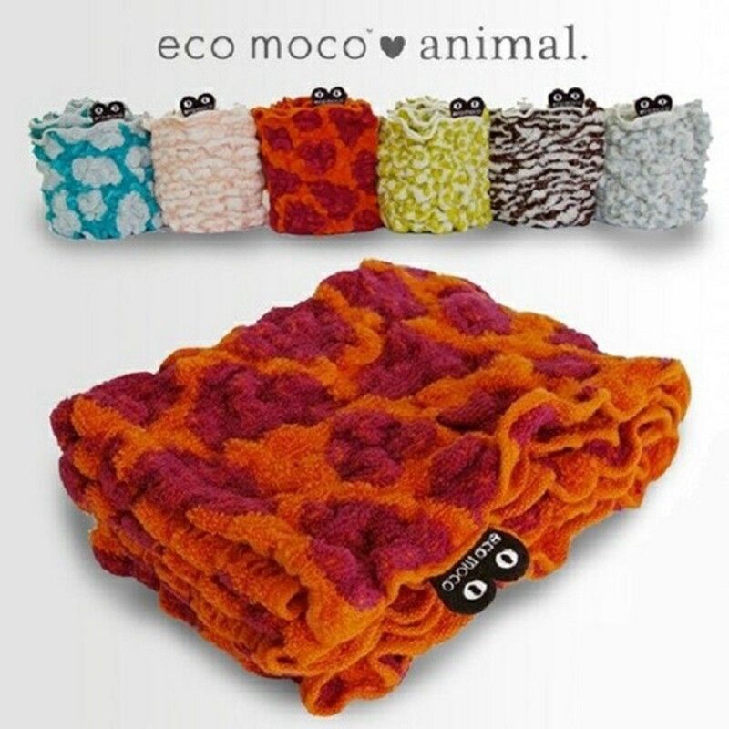 ญี่ปุ่น Imabari Marshmallow ผ้าขนหนูสัตว์รูปร่างดูดซับน้ํา ECOMOCO ผ้าฝ้ายผ้าขนหนูใบหน้ากีฬาโยคะผมแห