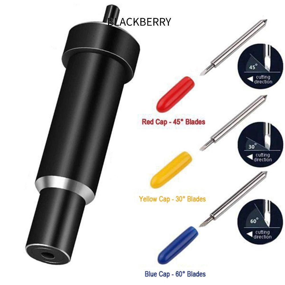 ใบมีดพล็อตเตอร์ BLACKBERRY, ใบมีดตัดลึกเรียบ, โลหะ 30 45 60 องศาผู้ถือใบมีดสําหรับ Cricut Explore 3/