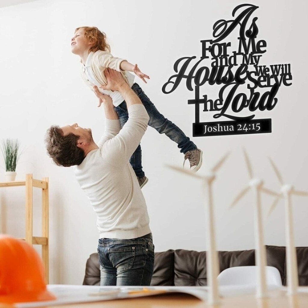 HELLOYOUNG Christian Bible Verse Wall Art Decor สําหรับห้องนั่งเล่นห้องนอน