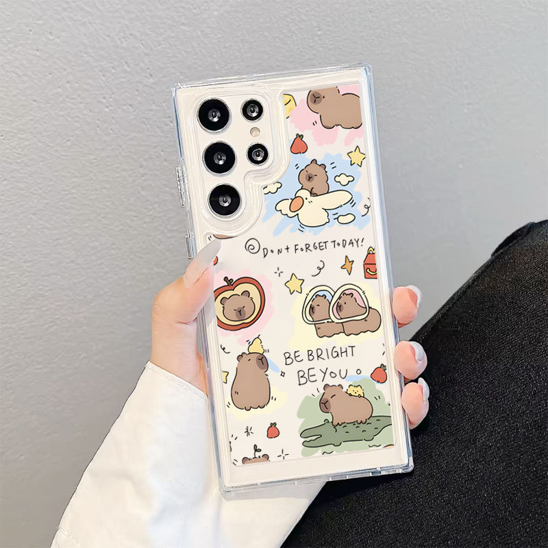 เคสใส สำหรับ Samsung A57 A37 A07 5G A17 A06 A16 A26 A36 A56 A55 S26 S25 S24 S23 Ultra S25Fe S24Fe S23Fe  ลายการ์ตูน
